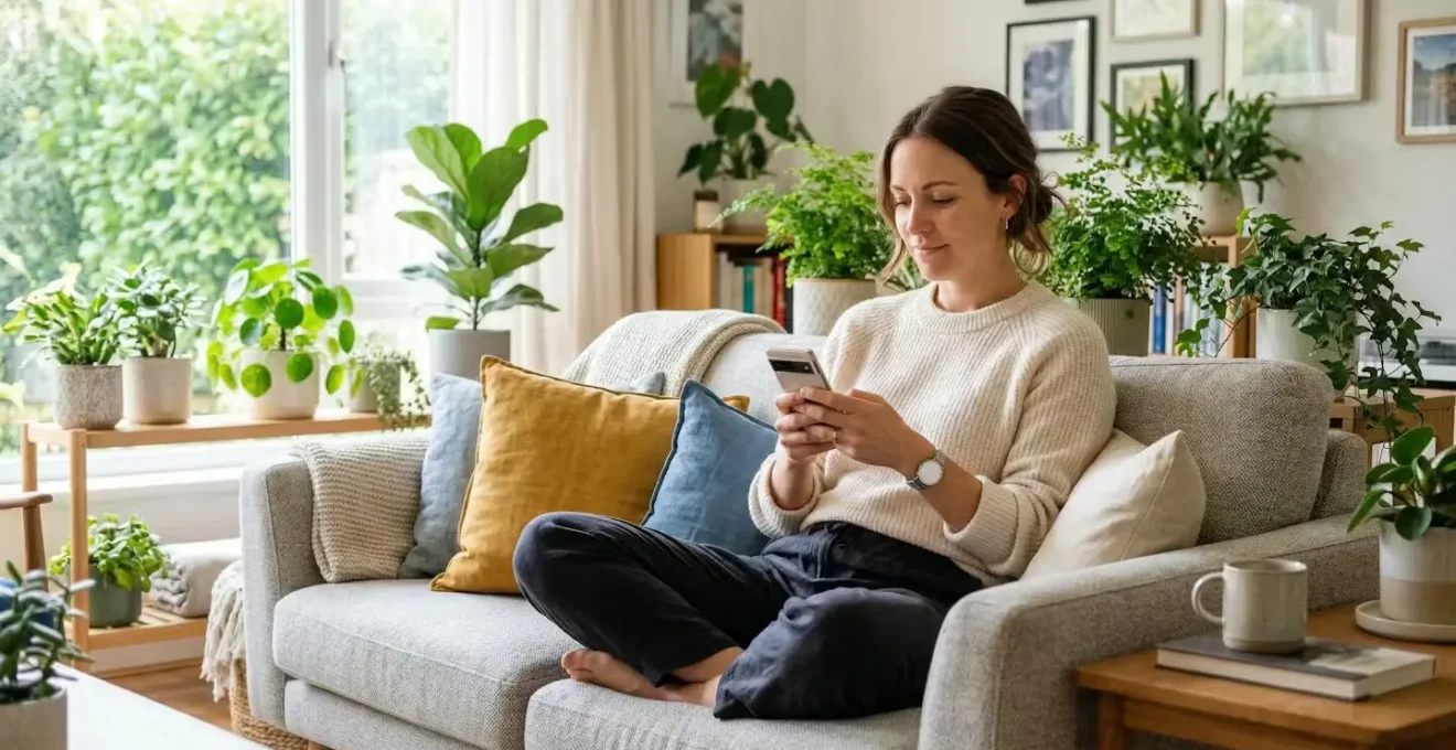 Couple discutant de leurs options d'épargne de précaution devant un ordinateur